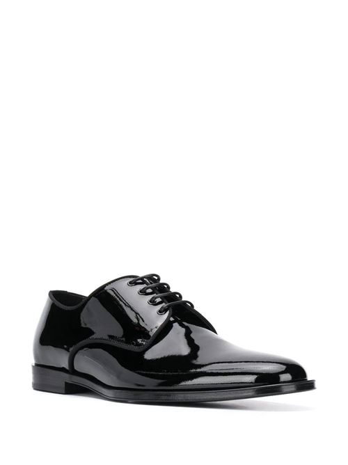 Black leather shoes Dolce & Gabbana | A10597AX65180999